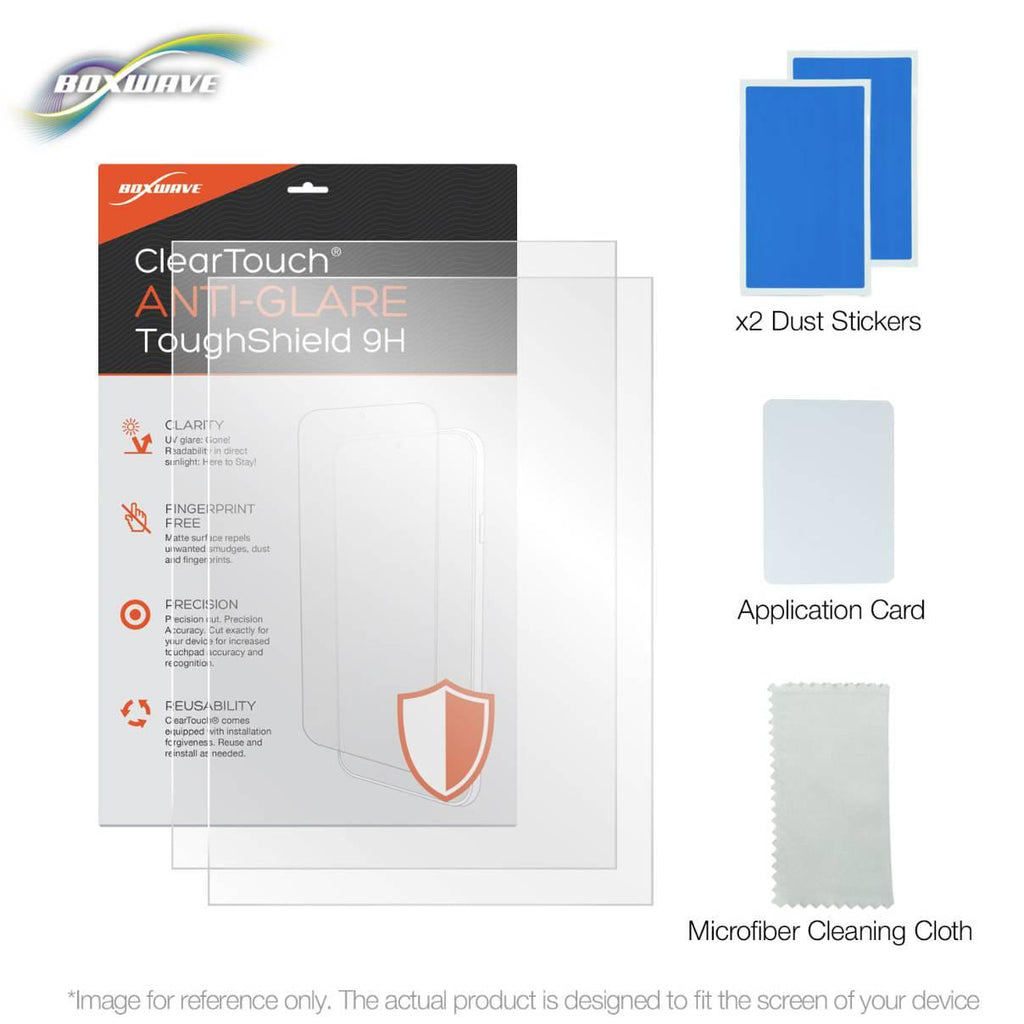 ClearTouch Anti-Glare ToughShield 9H (2-Pack) - Lockly Secure Plus Touchscreen Deadbolt Screen Protector