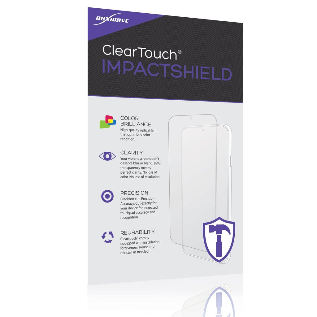 ClearTouch ImpactShield (2-Pack) - Lockly Secure Plus Touchscreen Deadbolt Screen Protector