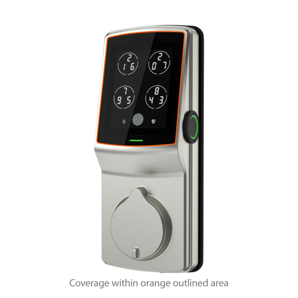 ClearTouch Crystal (2-Pack) - Lockly Secure Plus Touchscreen Deadbolt Screen Protector
