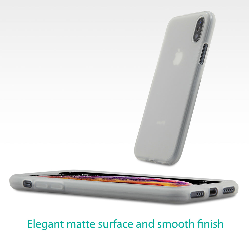 Arctic Frost Crystal Slip - Apple iPhone XS Case