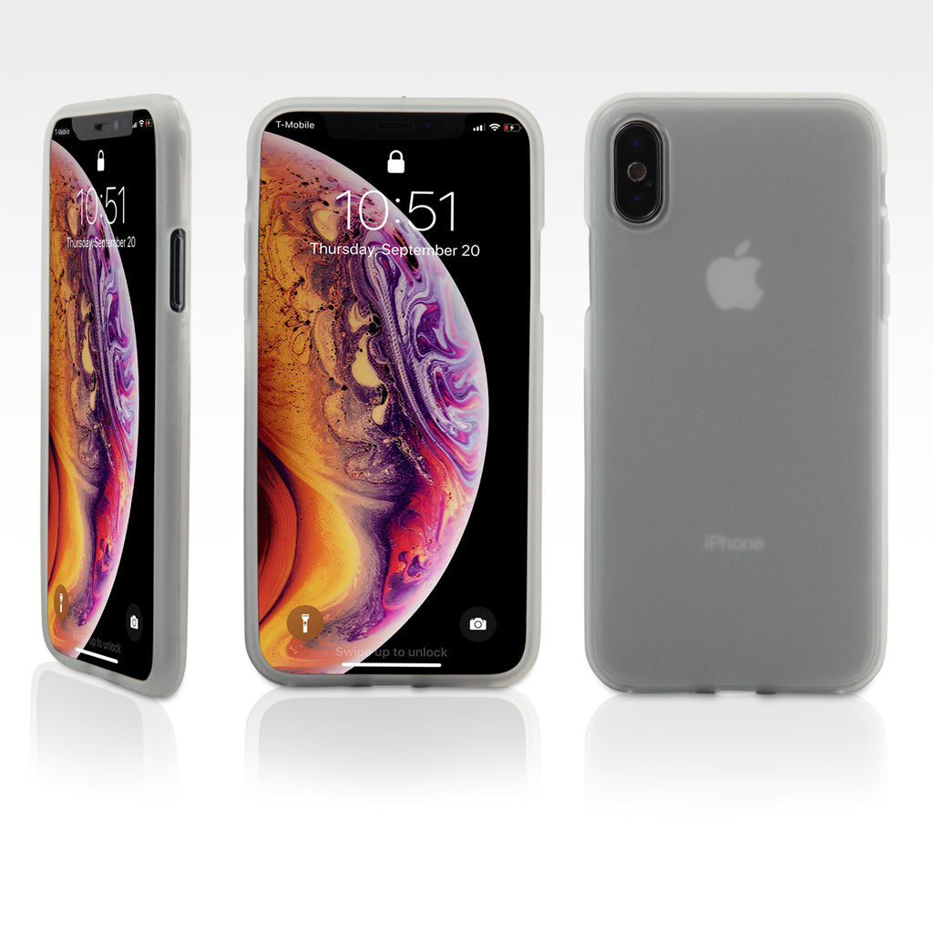 Arctic Frost Crystal Slip - Apple iPhone XS Case