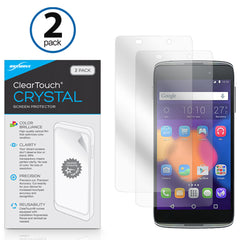 ClearTouch Crystal (2-Pack) - Alcatel OneTouch Idol 3 (4.7) Screen Protector
