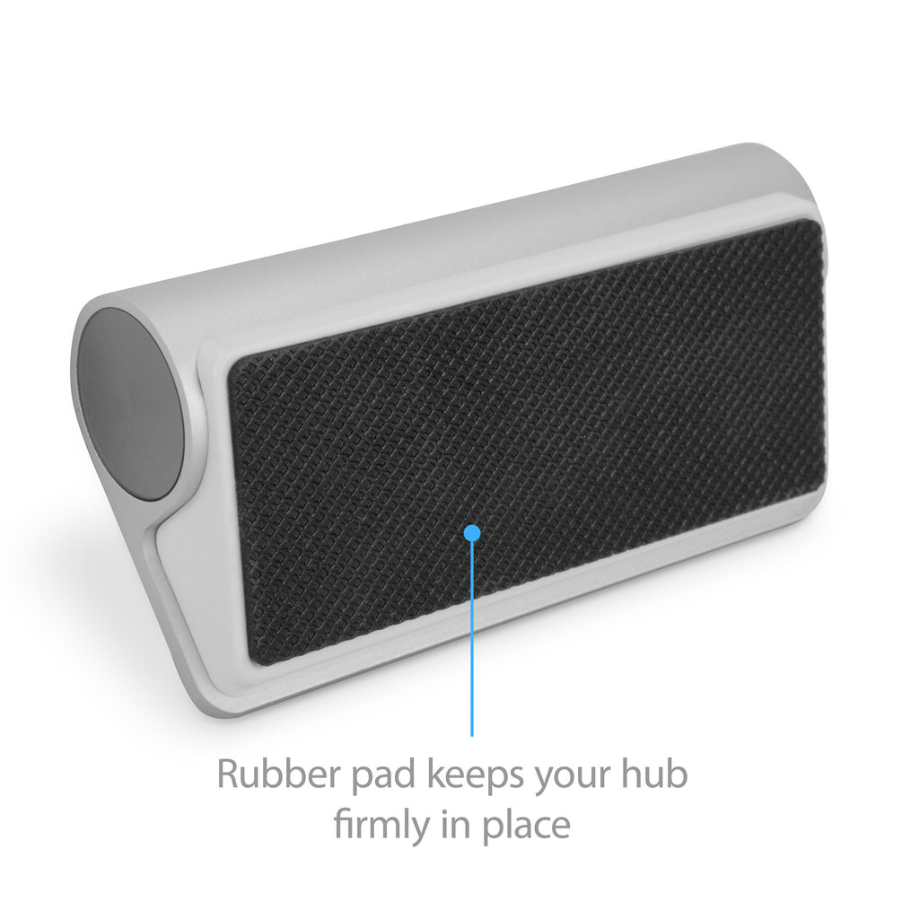 Universal Minimus Brushed Aluminum USB-C Hub - 4-Port