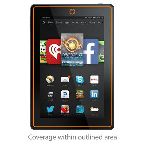ClearTouch Crystal (2-Pack) - Amazon Fire HD 7 Screen Protector