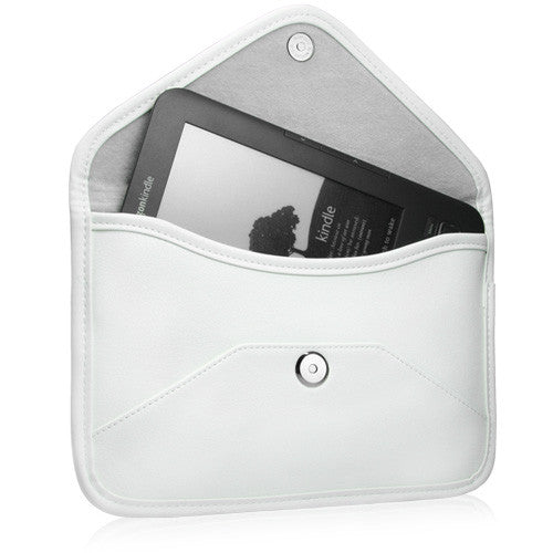 Elite Leather Messenger Pouch - Amazon Kindle 4 Case