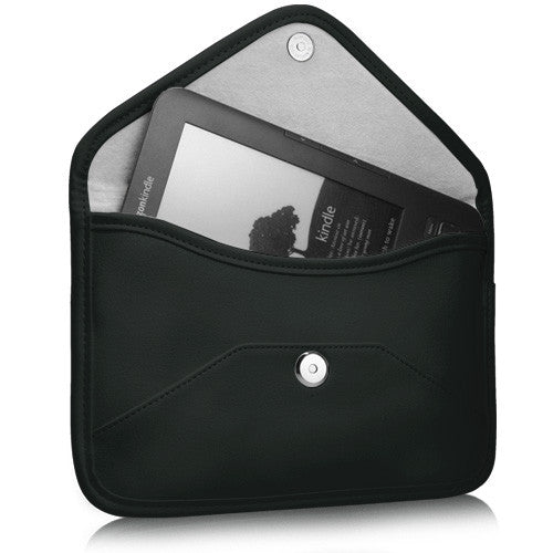Elite Leather Messenger Pouch - Amazon Kindle Keyboard 3G Case