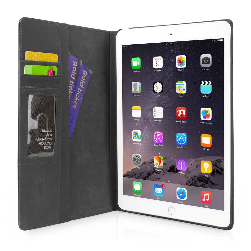 Classic Book Case - Slate Grey - Apple iPad Air 2 Case