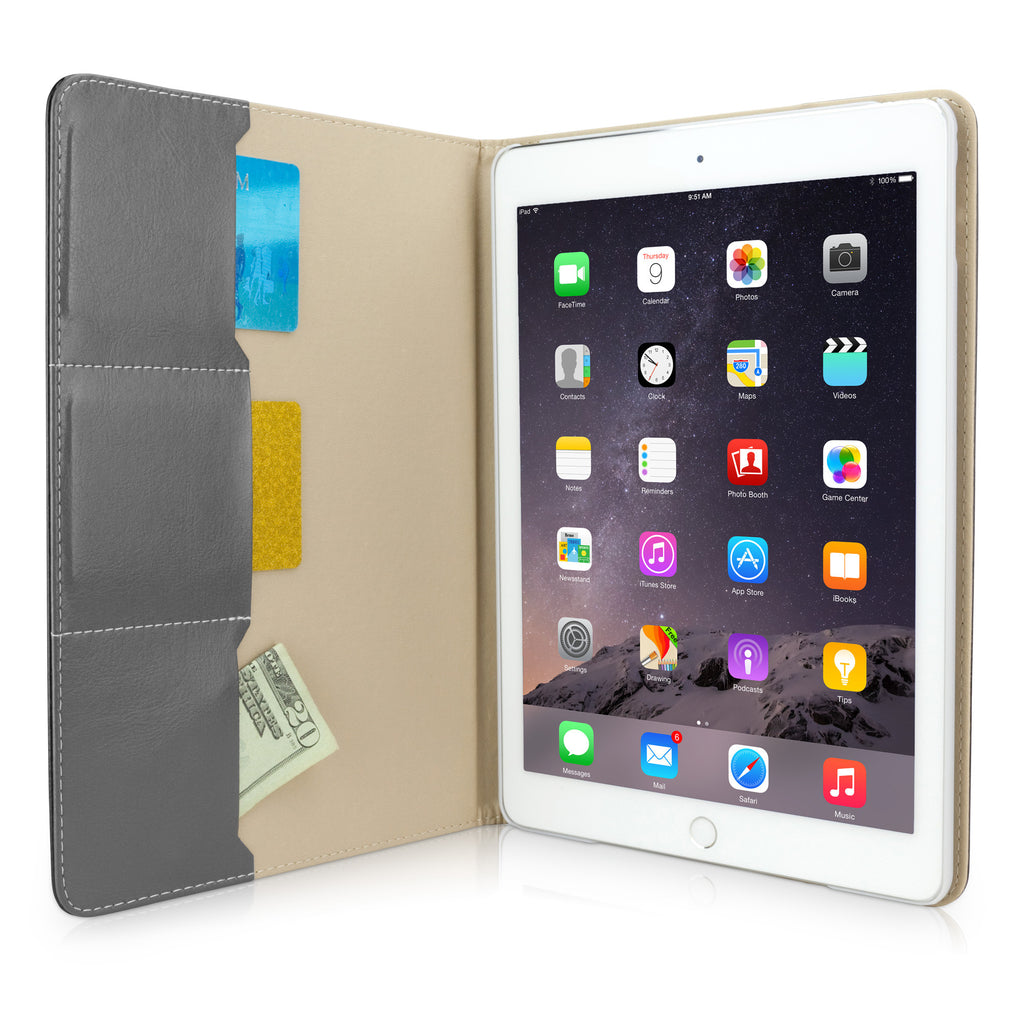 FolioView Leather Case - Apple iPad Air 2 Case