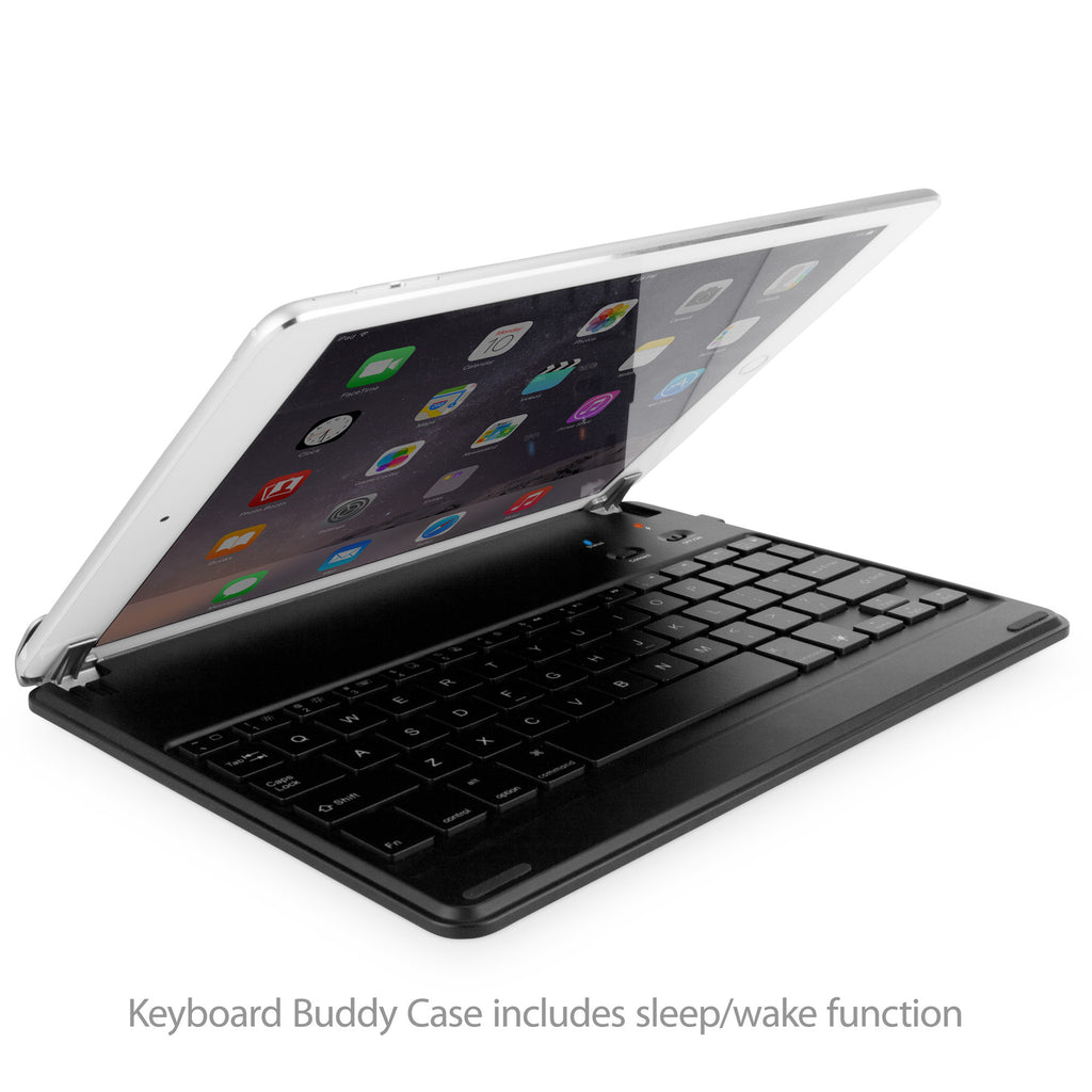 Keyboard Buddy Case for Apple iPad With Hinge - Apple iPad Air 2 Keyboard
