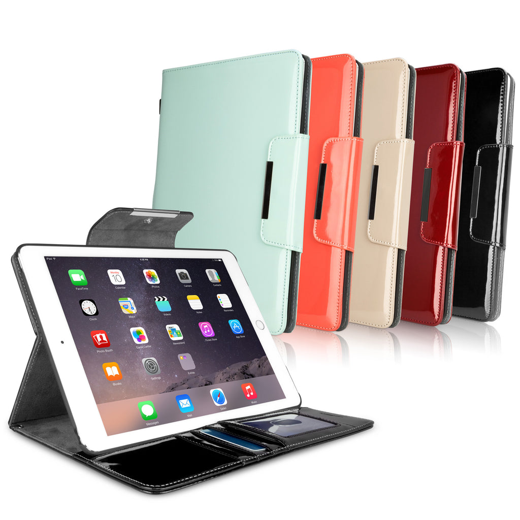 Patent Leather Clutch Case - Apple iPad Air 2 Case