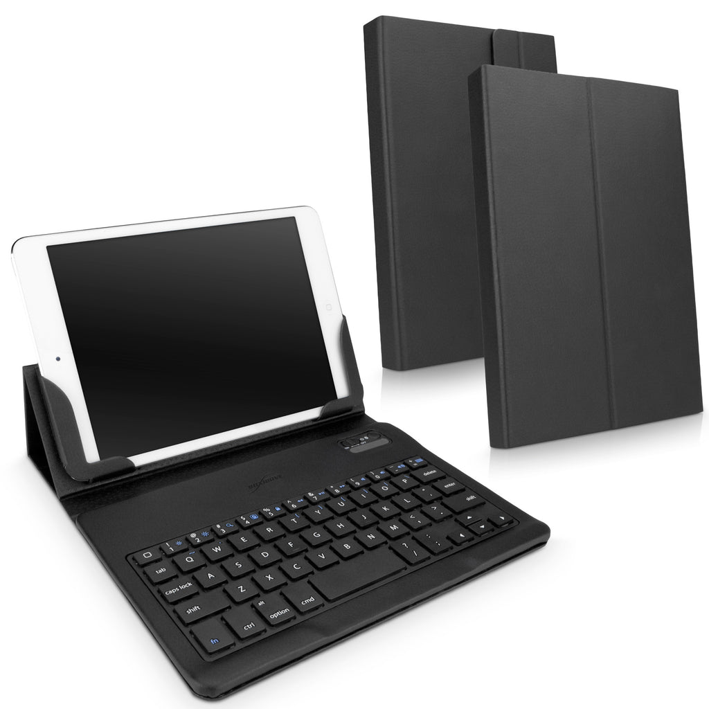 Elite Leather Keyboard Buddy Folio Case - Apple iPad mini 3 Case