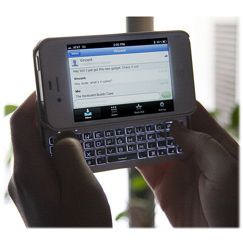 Keyboard Buddy Case - Apple iPhone 4S Case