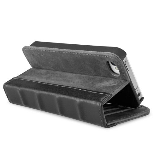 Classic Book Case - Slate Grey - Apple iPhone 4S Case