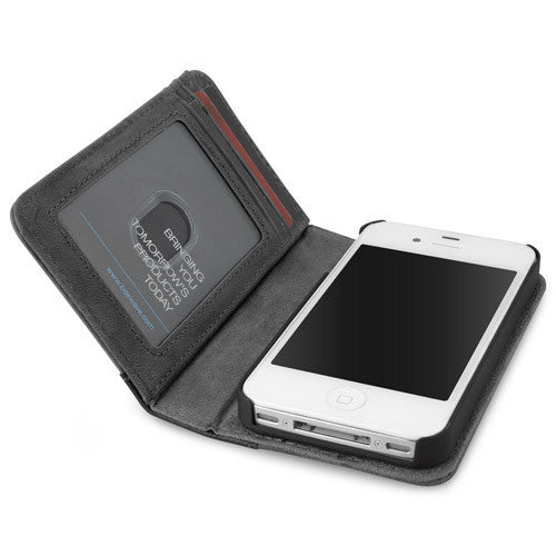 Classic Book Case - Slate Grey - Apple iPhone 4S Case