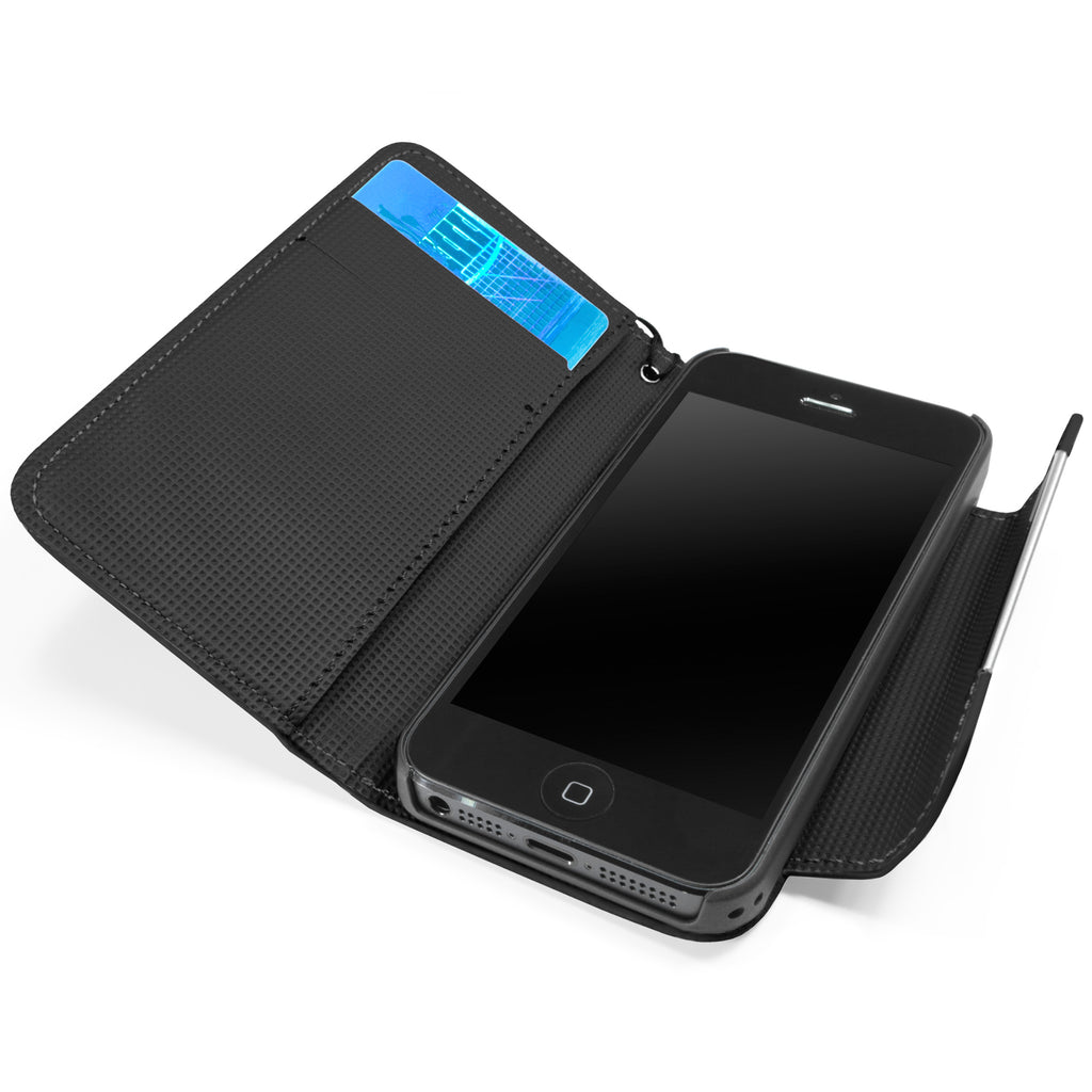 Leather Clutch Case - Apple iPhone SE Case