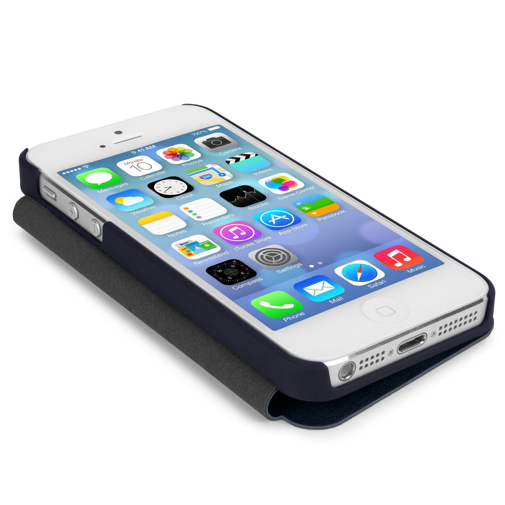 SlimFlip Leather Case - Apple iPhone 5 Case