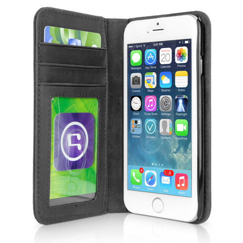 Classic Book Case - Slate Grey - Apple iPhone 6 Case
