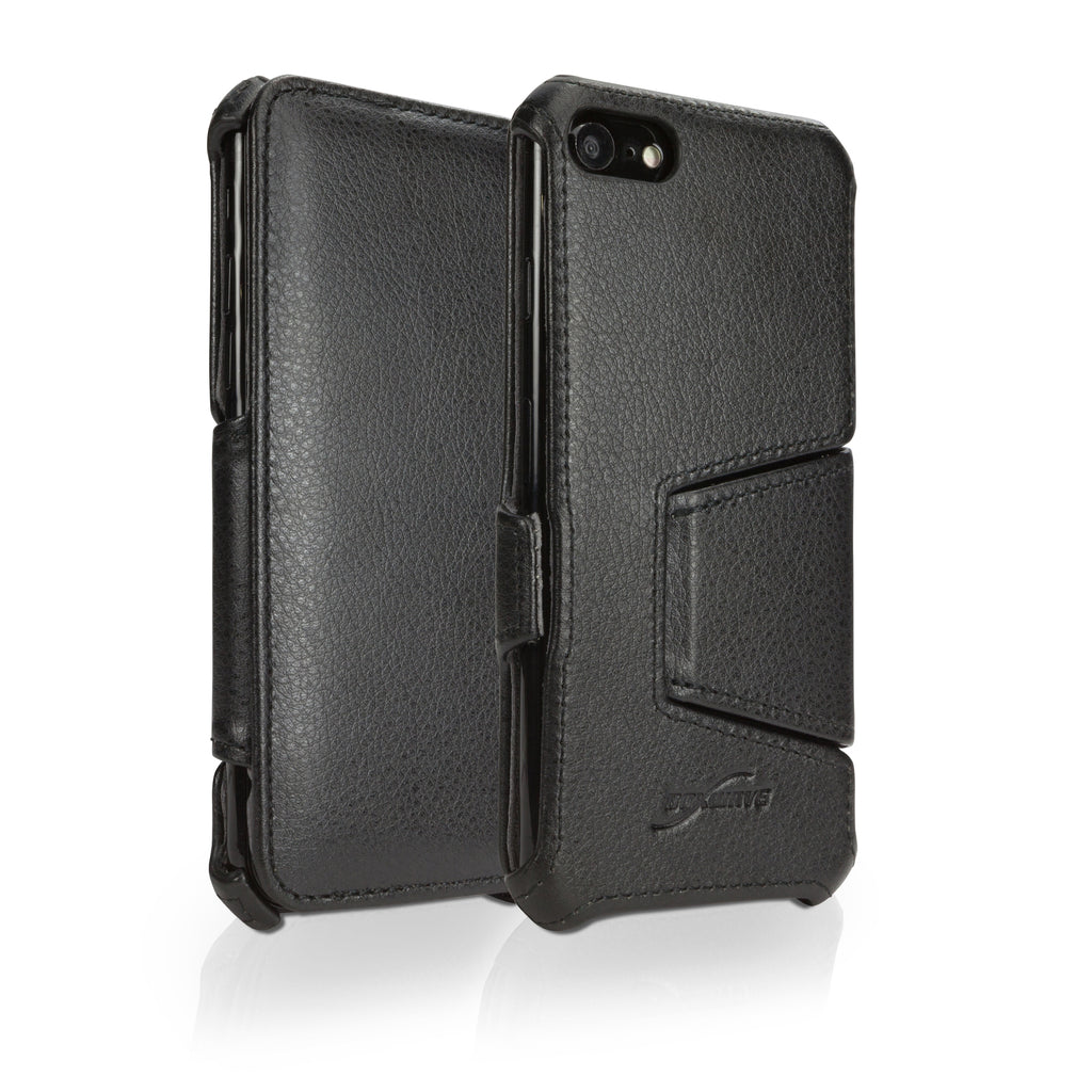 Leather Book Jacket - Apple iPhone 7 Case