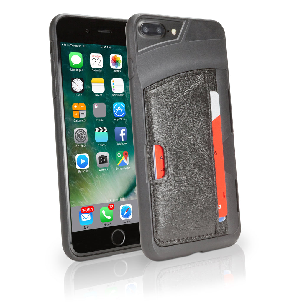 Leather CardWallet Case - Apple iPhone 7 Plus Case