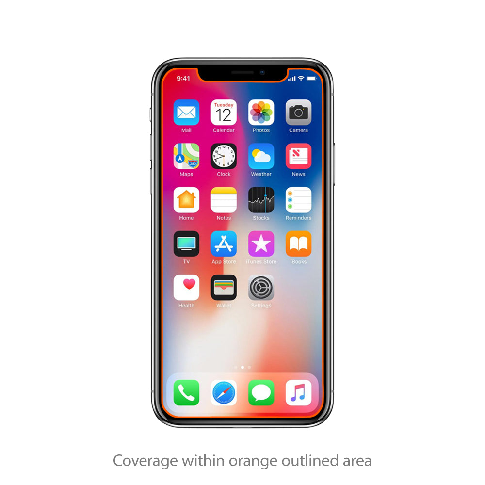 ClearTouch Crystal (2-Pack) - Apple iPhone XS Screen Protector