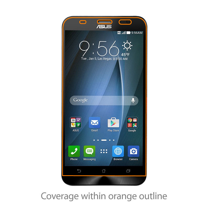 ClearTouch Anti-Glare (2-Pack) - ASUS Zenfone 2 Screen Protector