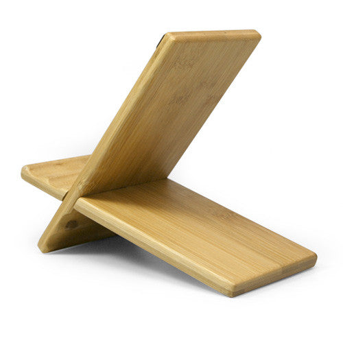 Bamboo Panel Stand - Large - Blackberry PlayBook WiMax Stand and Mount