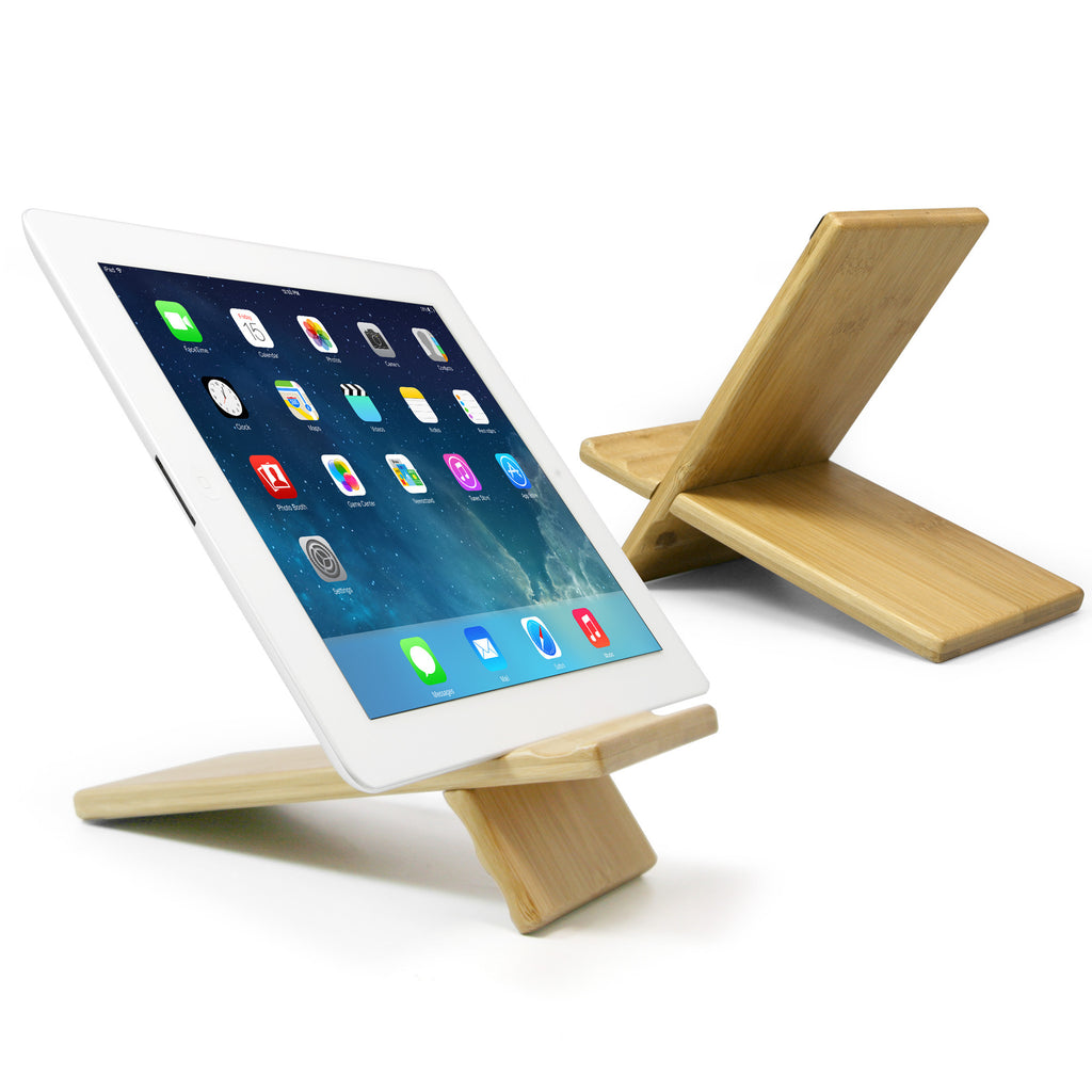 Bamboo Panel Stand - Large - LG G Pad F 7.0 Stand and Mount