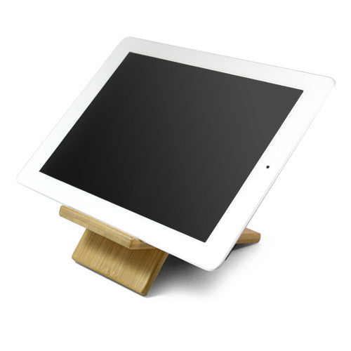 Bamboo Panel Stand - Large - Blackberry PlayBook WiMax Stand and Mount
