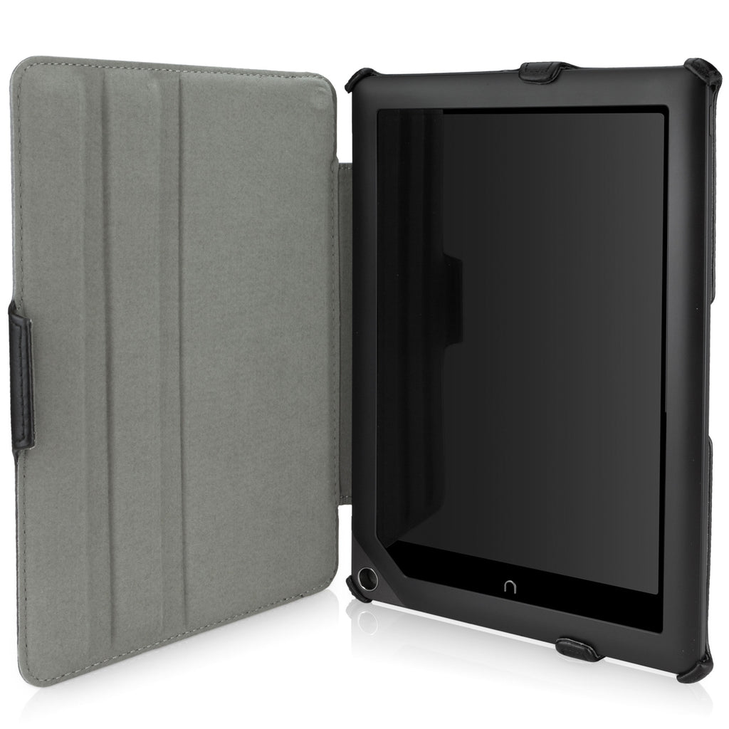 Nero Leather Book Jacket - Barnes & Noble NOOK HD+ Case