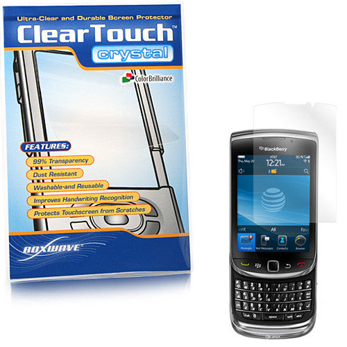 ClearTouch Crystal - BlackBerry Torch 9800 Screen Protector