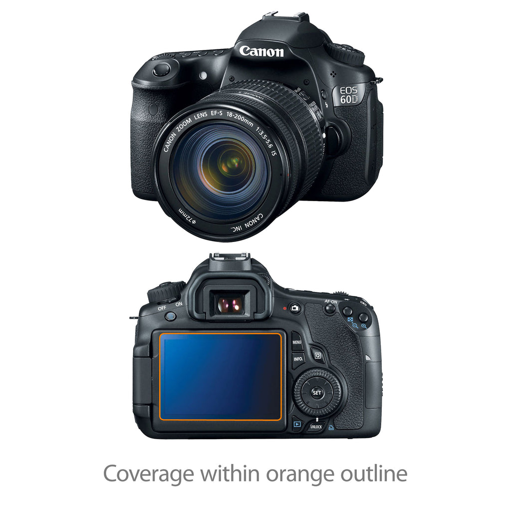 ClearTouch Crystal (2-Pack) - Canon EOS 60D Screen Protector