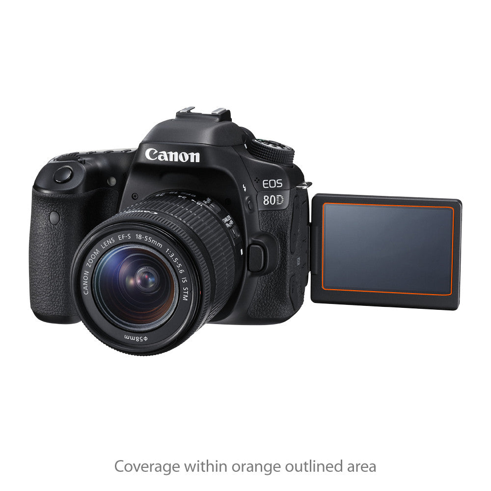 ClearTouch Crystal (2-Pack) - Canon EOS 80D Screen Protector