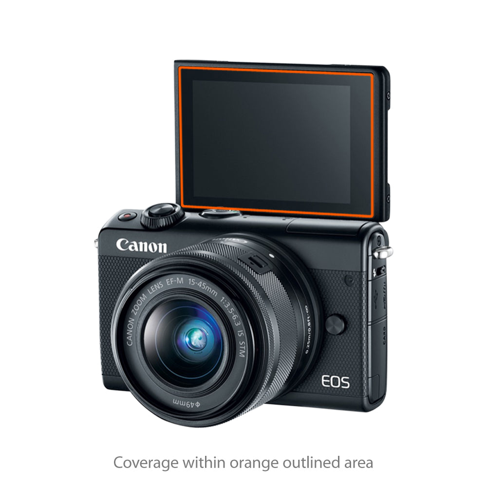 ClearTouch Crystal (2-Pack) - Canon EOS M100 Screen Protector