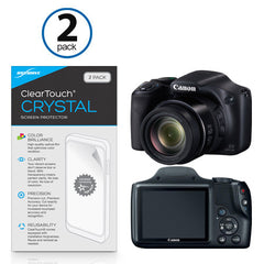 ClearTouch Crystal (2-Pack) - Canon Powershot SX520HS Screen Protector