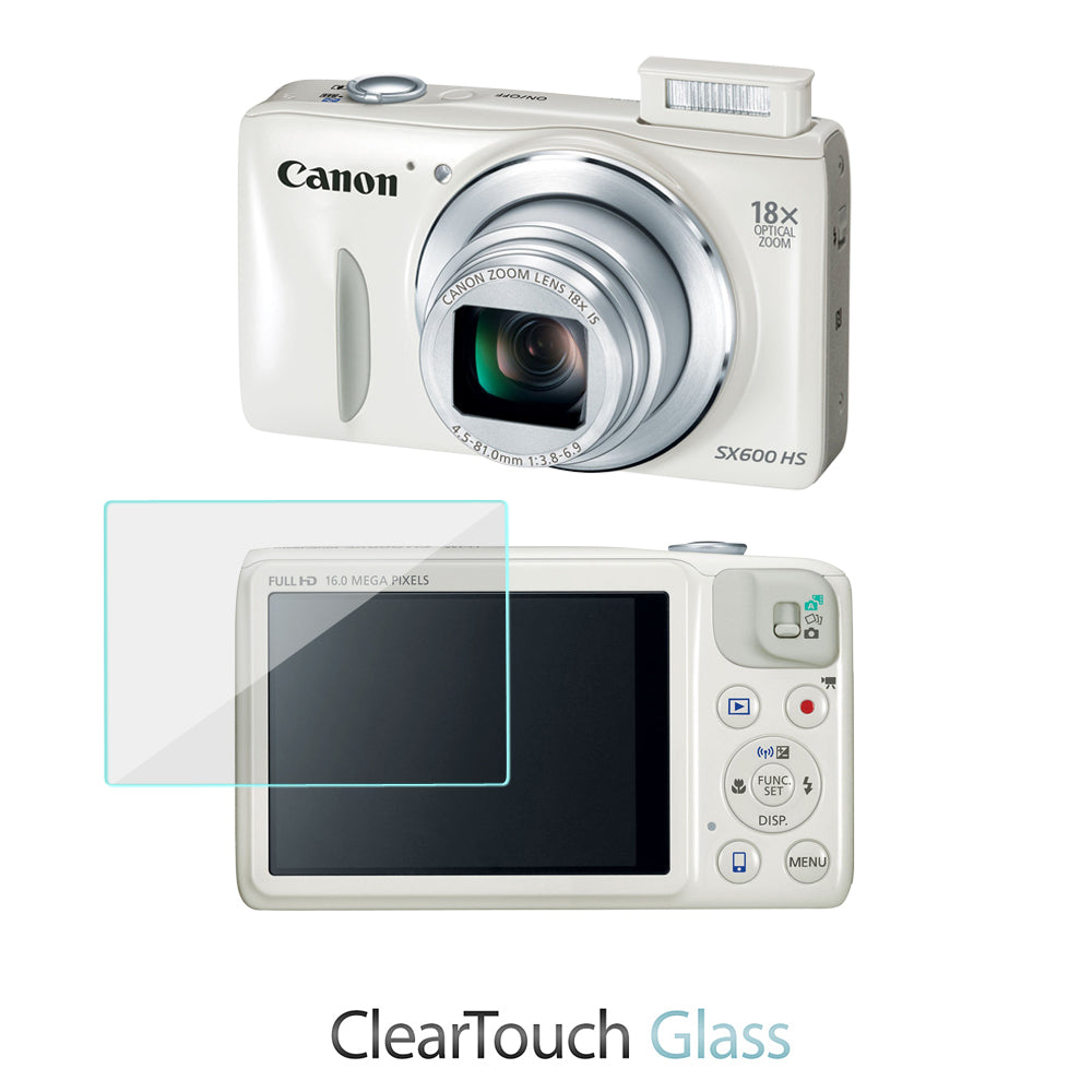 ClearTouch Glass - Canon Powershot SX600 HS Screen Protector
