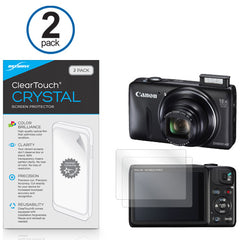 ClearTouch Crystal (2-Pack) - Canon Powershot SX600 HS Screen Protector