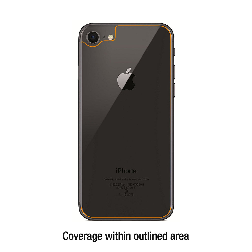 ClearTouch Glass Back Protector - Apple iPhone 8 Screen Protector