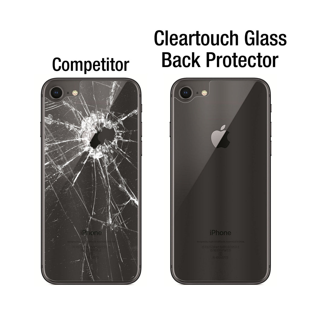 ClearTouch Glass Back Protector - Apple iPhone 8 Screen Protector