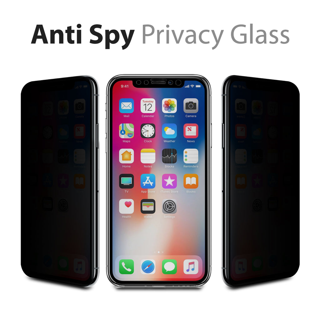 ClearTouch Glass Ultra Privacy - Apple iPhone X Screen Protector