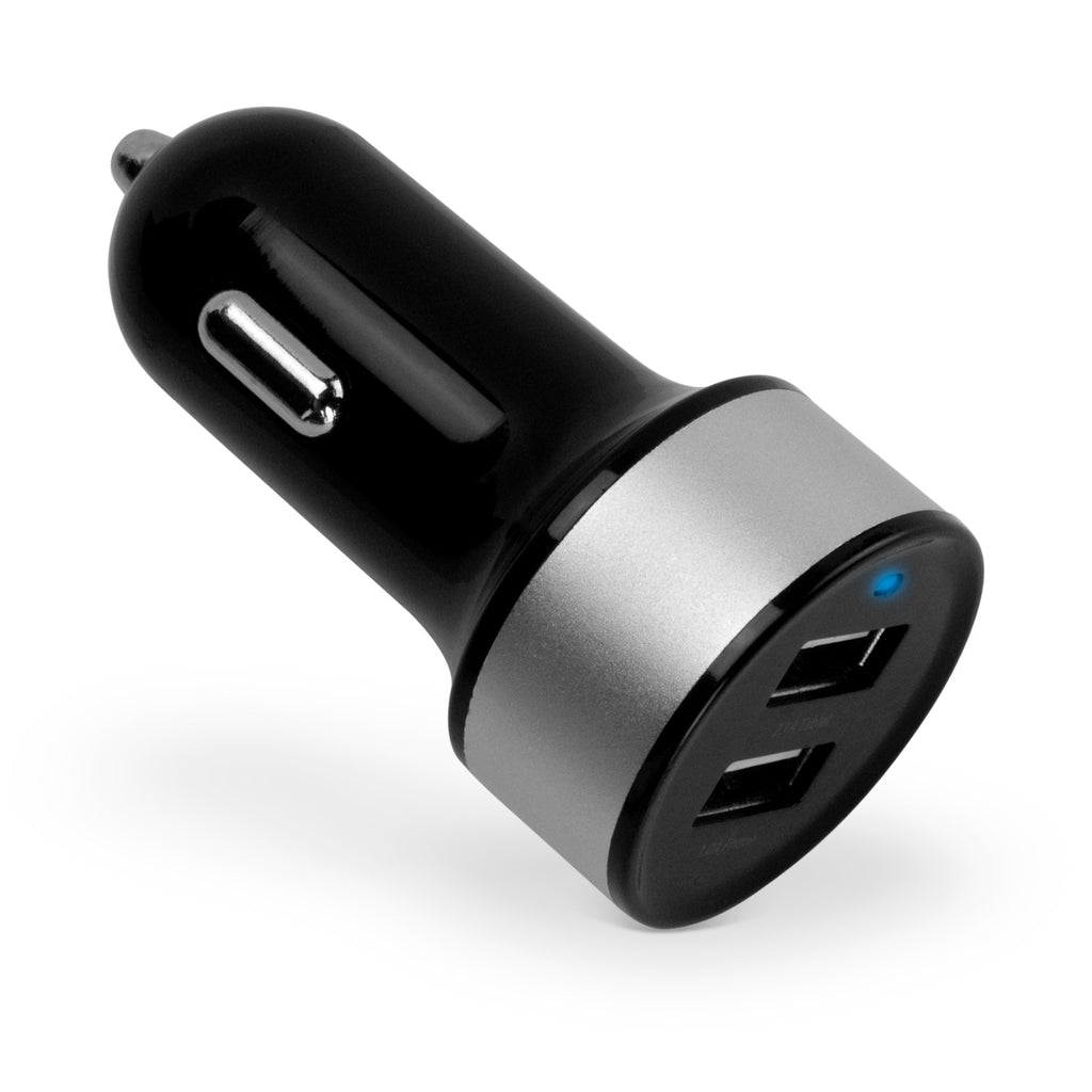 Dual-Port Rapid USB Car Charger - HTC One (M7 2013) Charger