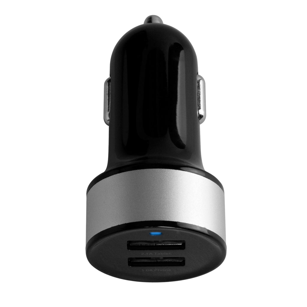 Dual-Port Rapid USB Car Charger - HTC One (M7 2013) Charger