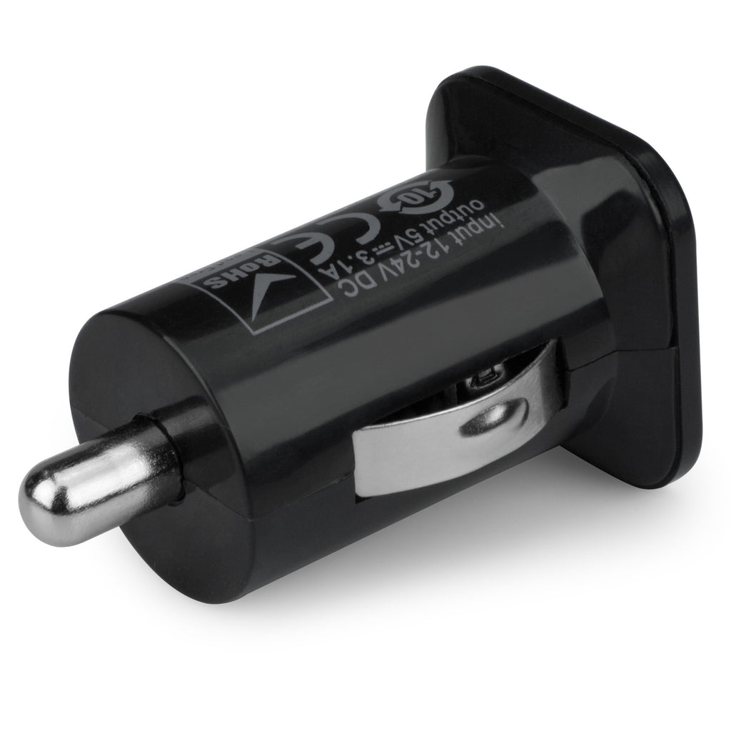 Dual Micro High Current Car Charger - Blackberry Z10 Charger