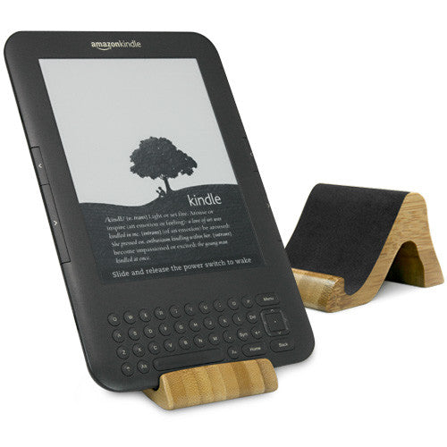 Bamboo Stand - Amazon Kindle 3 Stand and Mount
