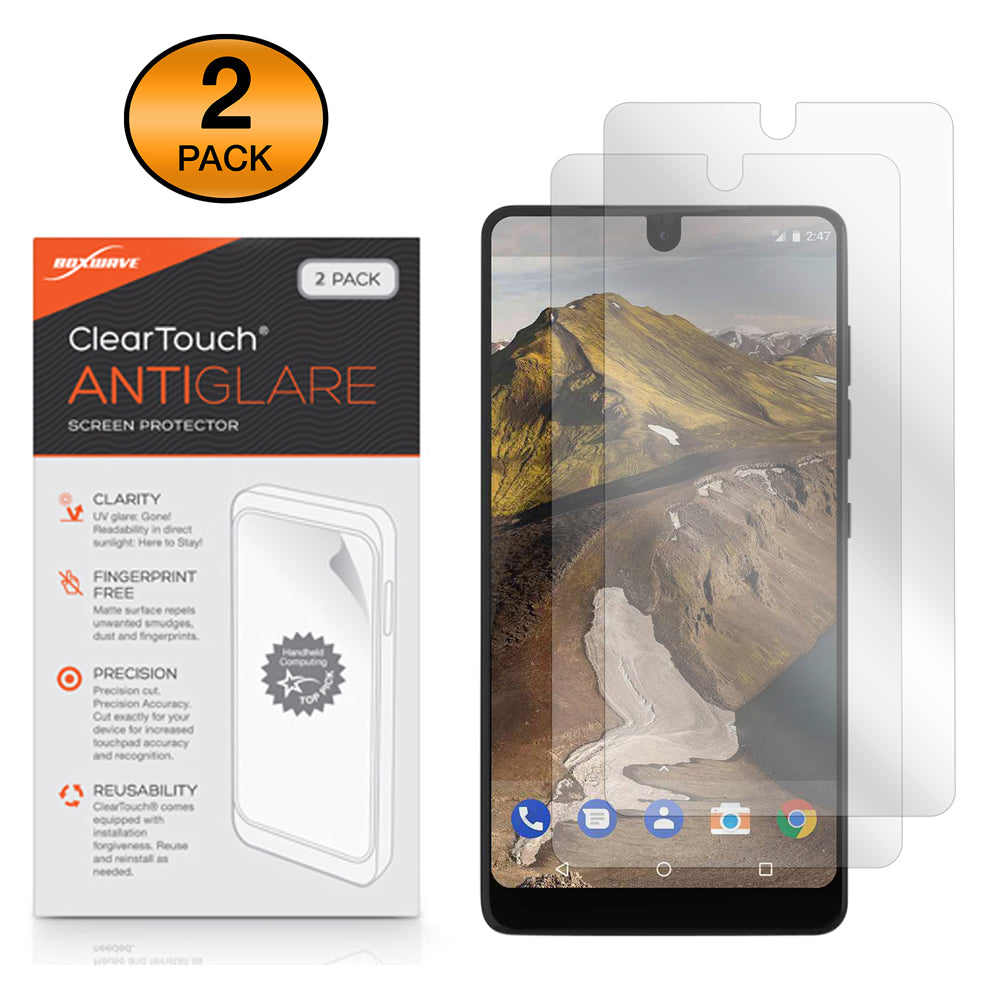 ClearTouch Anti-Glare (2-Pack) - Essential Phone (PH-1) Screen Protector