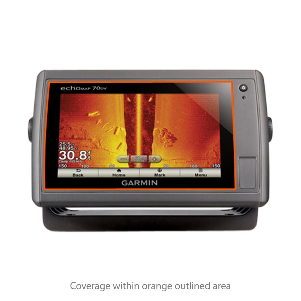 ClearTouch Anti-Glare (2-Pack) - Garmin echoMAP 70dv Screen Protector