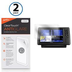 ClearTouch Anti-Glare (2-Pack) - Garmin echoMAP CHIRP 93sv Screen Protector