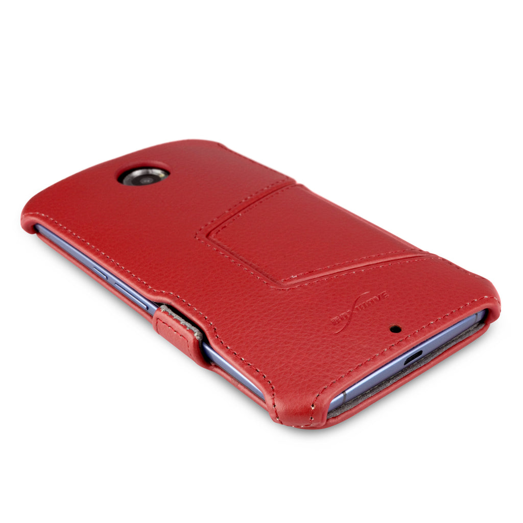 Leather Book Jacket - Google Nexus 6 Case