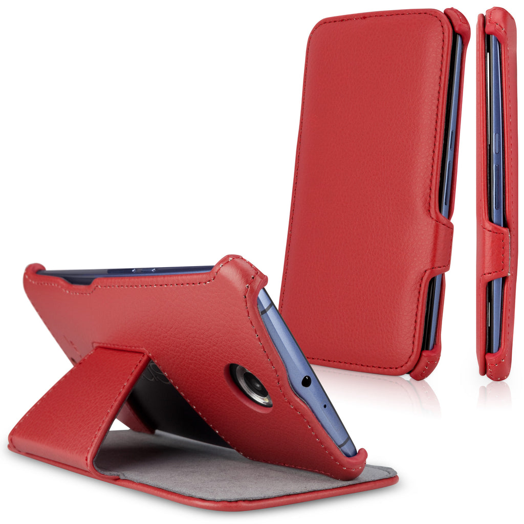 Leather Book Jacket - Google Nexus 6 Case