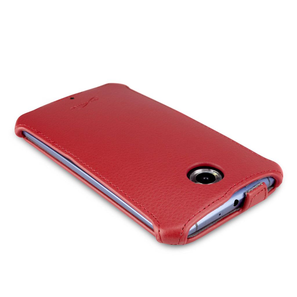 Leather Flip Case - Google Nexus 6 Case