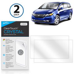 ClearTouch Crystal (2-Pack) - 2014 Honda Odyssey Elite Front Display Panel Screen Protector